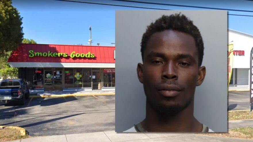 Police: Man chokes Miami-Dade smoke shop clerk unconscious, makes off with register